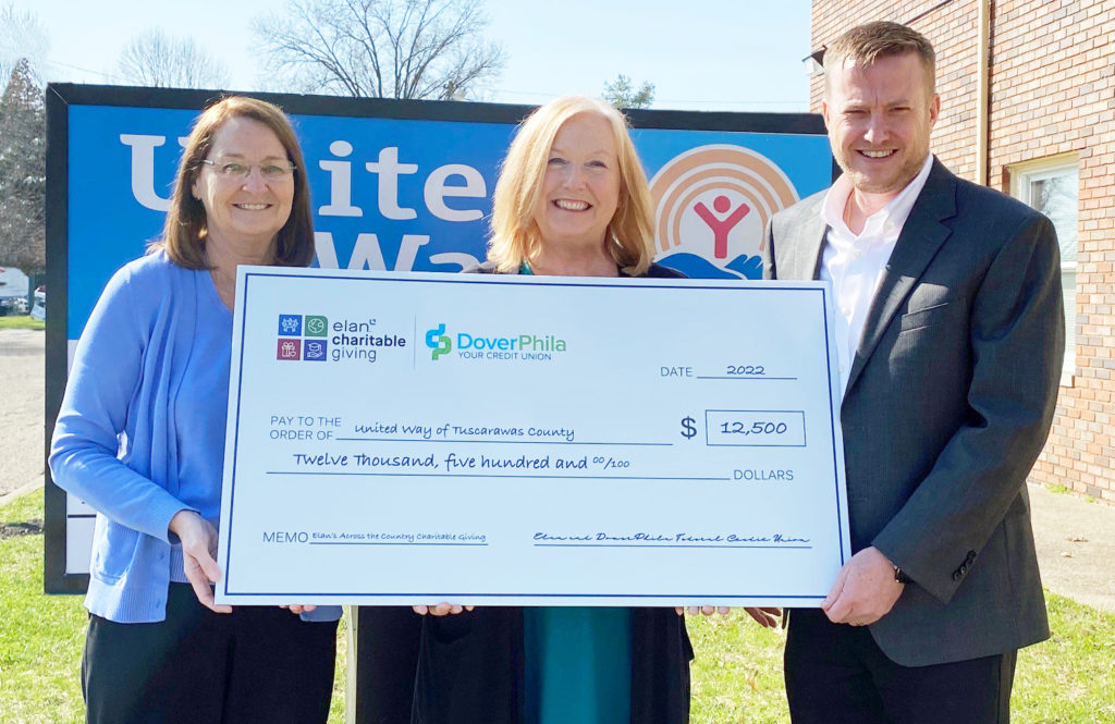 DoverPhila FCU Donation to United Way of Tuscarawas County