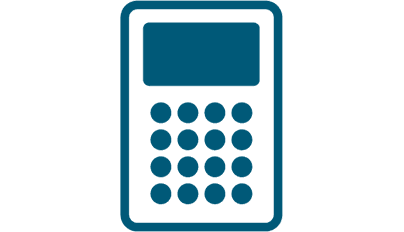 Calculators image linked to content