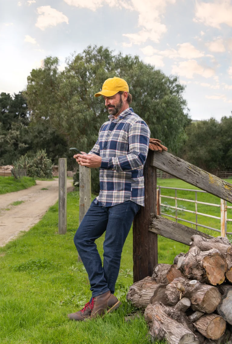 Image for P2P Article: Zelle Man with Fence