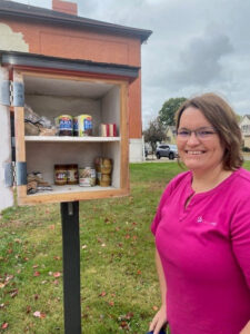 Filled our local pantry boxes.