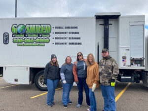 Hosted a community shred day.